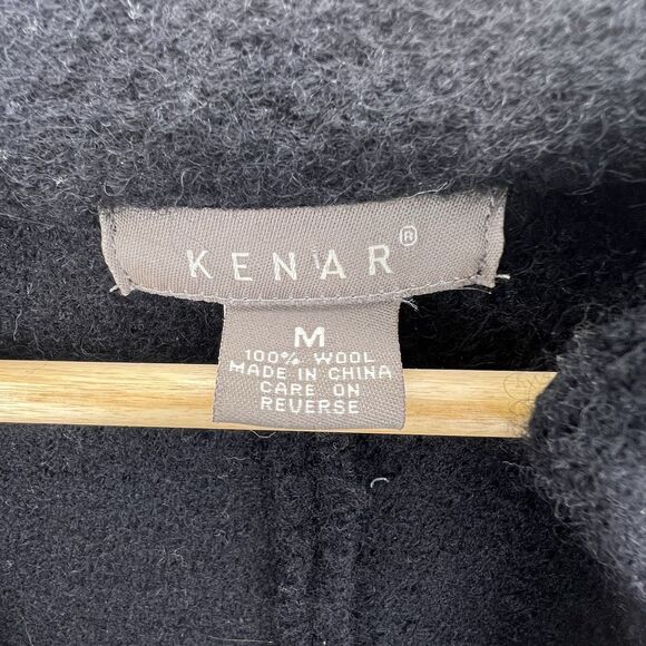 Kenar Embroidered Wool Cardigan Jacket Size Large Classic Holiday - Picture 6 of 9